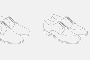 Картинка статьи Типы мужской обуви в иллюстрации