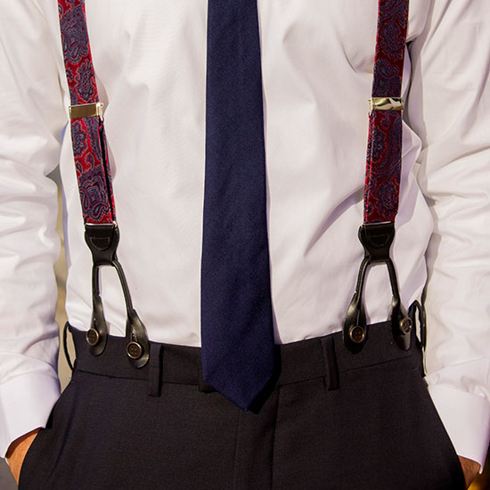 Braces и suspenders с пуговицами
