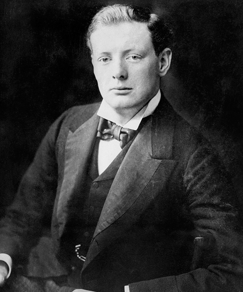 История мужского галстука бабочка Черчилля