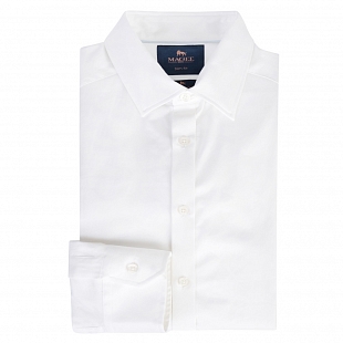 2Картинка White Garvagh Slim Fit Formal Shirt 
