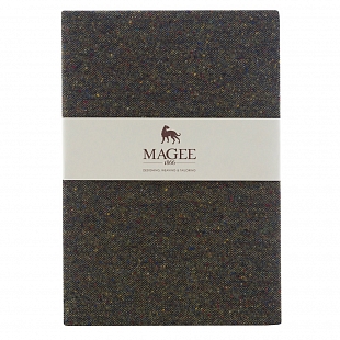 2Картинка Green Donegal Tweed Notebook A4
